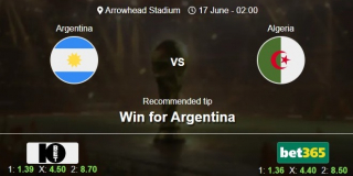 Argentina vs Algeria prediction, betting tips & preview – World Cup 2026