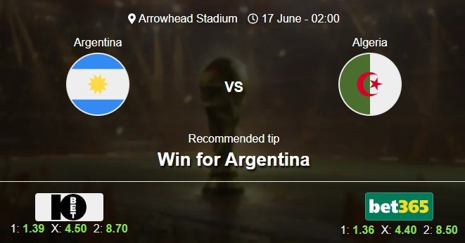 Argentina vs Algeria prediction, betting tips & preview – World Cup 2026