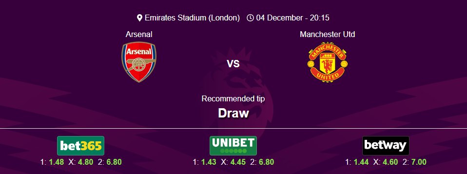 Arsenal - Manchester Utd - Premier League 24/25