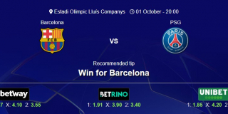 Barcelona vs PSG- Champions League 25/26