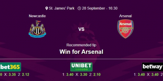 Newcastle vs Arsenal - Premier League 25/26
