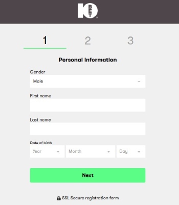 10Bet App Registration