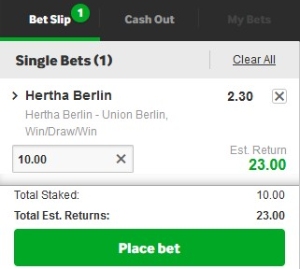 How to place a bet at Betway?