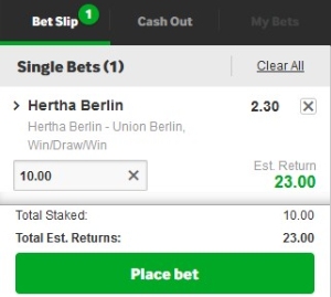 How to place a bet at Betway?