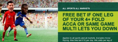 Paddy Power acca insurance