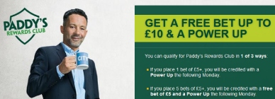 Paddy Power power-up promo offer