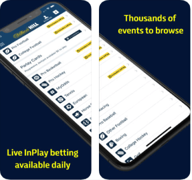 William Hill Mobile App